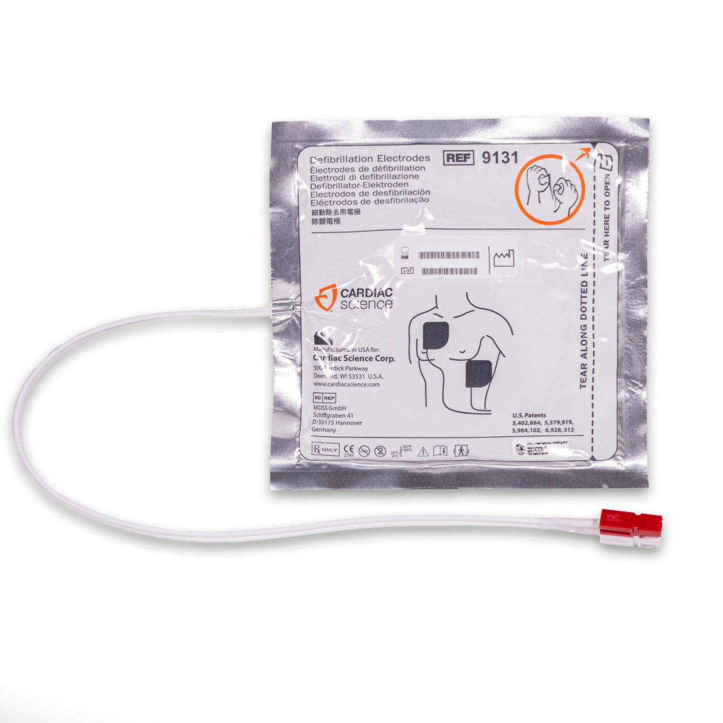 Cardiac Science G3 AED Adult Defibrillation Pads